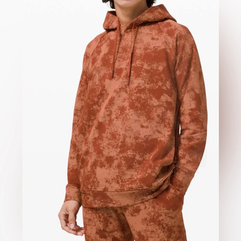 Lululemon City Sweat Pullover Hoodie Astral Dark Terracotta Desert Sun Medium - Picture 1 of 14